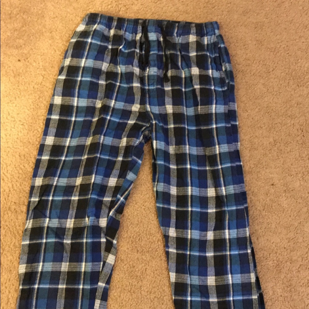 Men's Plaid PJ Bottoms